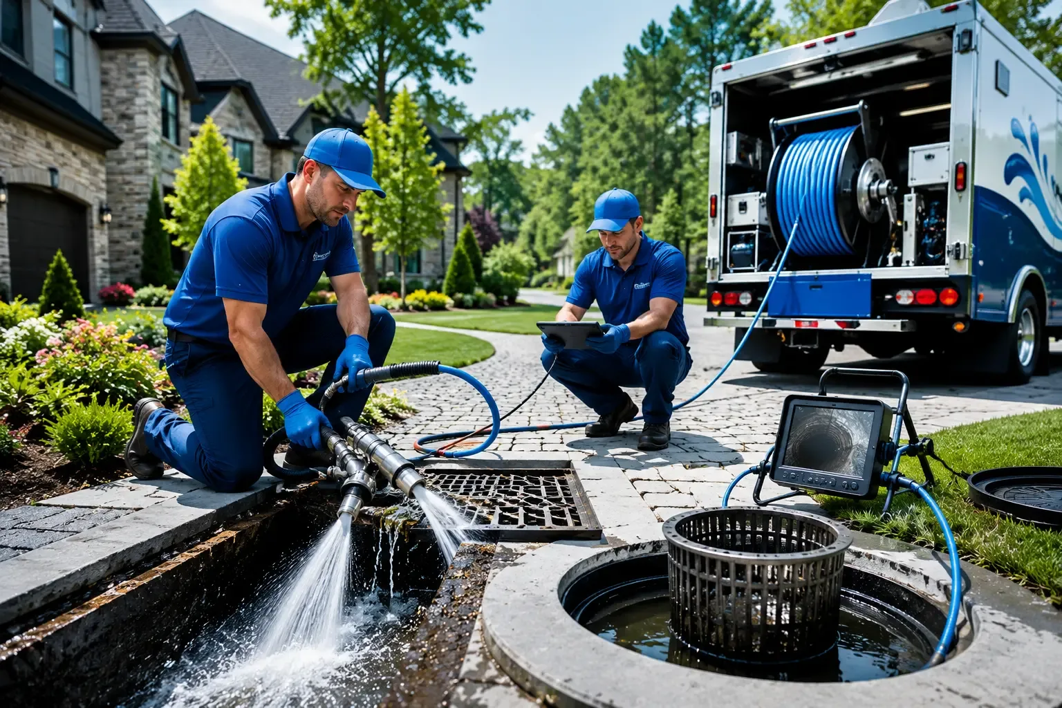 Local outdoor drain cleaning professionals in Linwood, KS