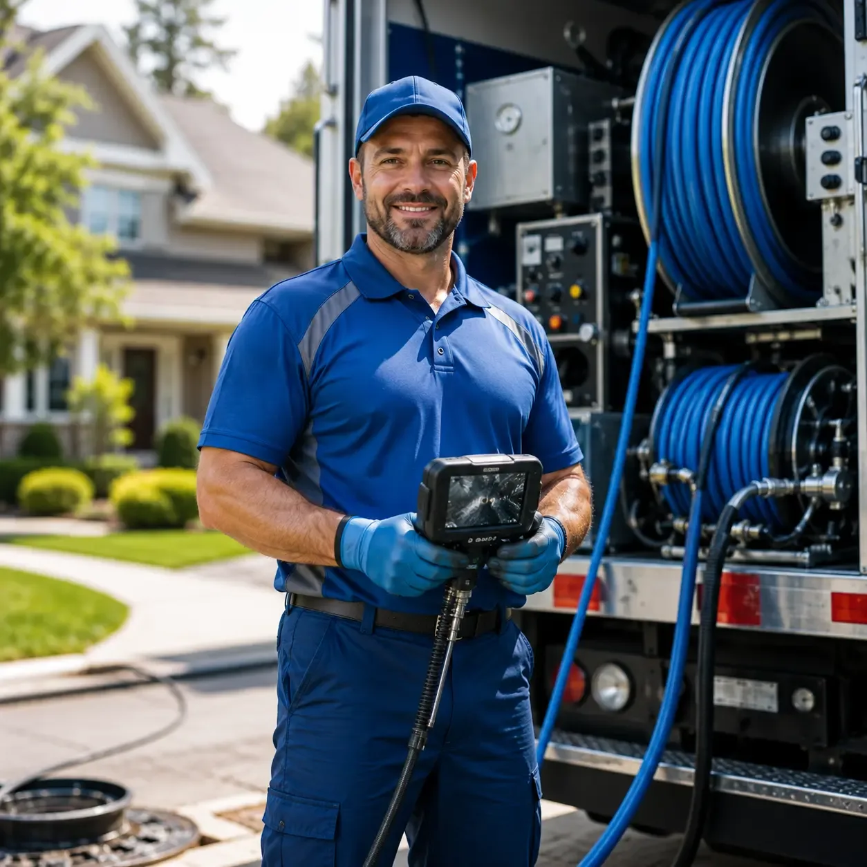 Local outdoor drain cleaning specialists in Linwood, KS